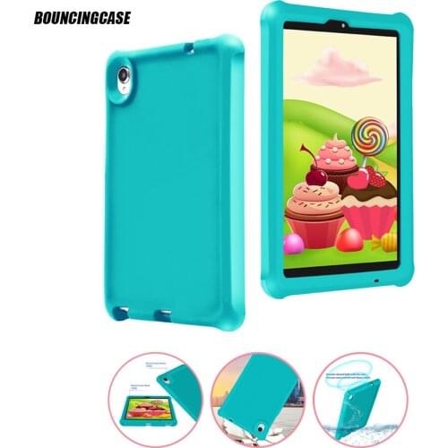 BOUNCING CASE for Lenovo M8 FHD Tablet Cover TB-8705X/F/N Tablet Silicone Case Kid Friendly Shockproof durable cover