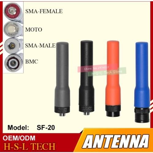 High quality Baofeng Accessories Antenna SMA/BNC For Handy Walkie Talkie UV-5R UV-B6 UVB2 BF-888s BF-F8 BF F8 TF-Q5 UV8D UV82