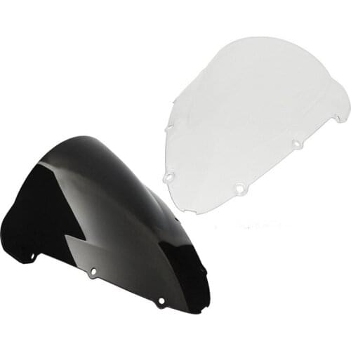 Waase For Honda CBR600F4i CBR 600 F4i 2001 2002 2003 2004 2005 2006 2007 Double Bubble Windscreen Windshield Shield Screen