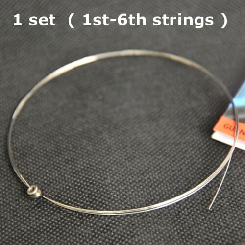 1 Set 6 Acoustic Guitar Strings Stainless Steel Classical Alice Guitar String Guitar Parts & Accessories
