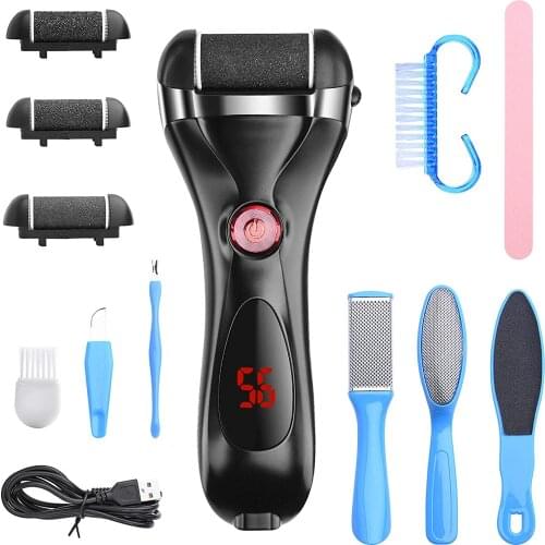 13Pcs Dull Polish Foot care tool Heads Hard Skin Remover Refills Replacement Rollers For Scholls File Feet care Tool