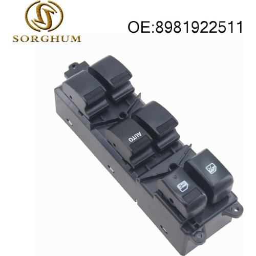 Electric Power Window Master Switch 8981922511 For Isuzu D-Max Dmax Pickup 2012