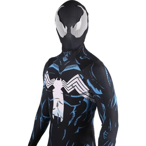 Mcfarlane Peter Parker Symbiote Cosplay Costume Superhero 3D Printed Lycra Spandex Bodysuit Halloween Costume For Adult/Kids