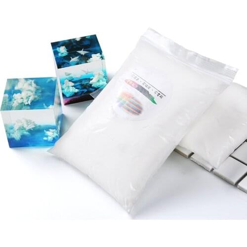 Handmade Resin DIY White Cloud Blue Sky Filler Resin Crystal Epoxy Jewelry Accessories Imitation Cloud Making Cloud Mud