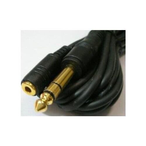 1/4" Male to 1/8" 3.5mm female Jack Studio Audio TRS Headphone Extended Cable