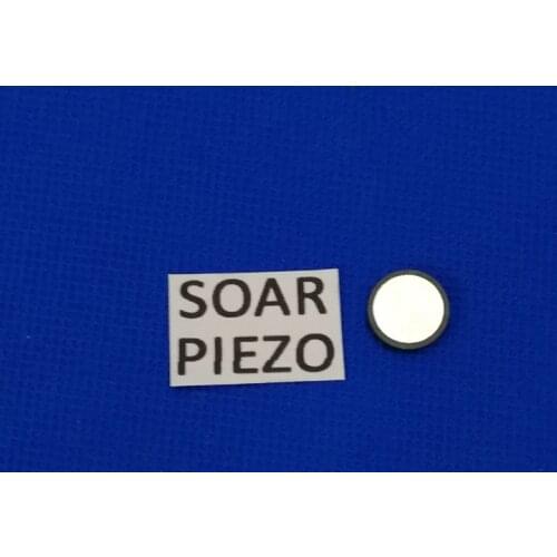 Ultrasonic Piezoelectric Ceramic Discs 13x2.15mm-PZT4 Piezo Motors Disks PZT Crystals Sensor Element Cleaning Transmitter Chips