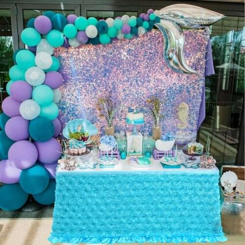 Table Skirt Tulle Table Skirt Wedding Decoration Baby Shower Birthday Banquet Party Wedding Table Skirt baby shower decorations