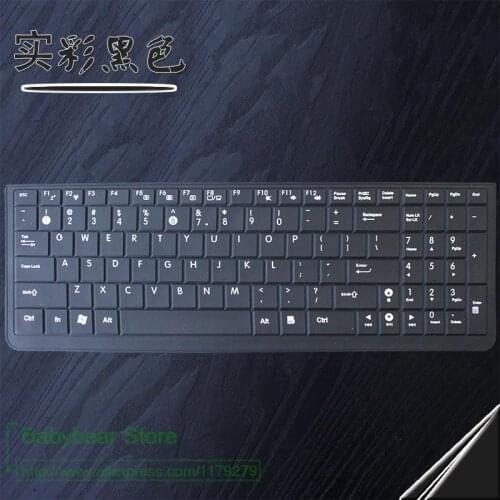 15.6'' laptop Silicone Protective Keyboard Cover for Asus G51 G53 G58 G550J G551J GL552J G73S H52Dr K50 K51 K52 K53 K54HR K55