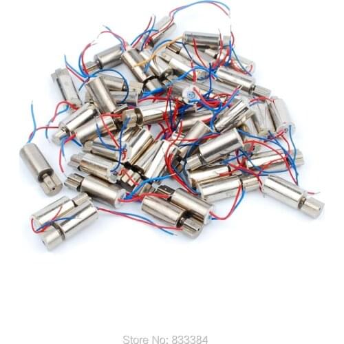20Pcs DC1.5V-3V 75MA-180MA 6mmx13mm Mini Coreless Vibration Motor 613 Strong Vibration motor Great for diy