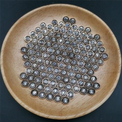 Diamond Rivet Hot-Fix Spikes Round Decorative Metal Rivets 7Mm Painted Spikes For Clothes Closed-End Clothing Studs SINUAN