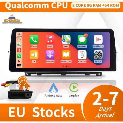 12.3"HD Android 10.0 CAR MULTIMEDIA PLAYER For BMW X1 E84 2009~2015 iDrive Car Stereo Audio GPS Navigation carplay wireless