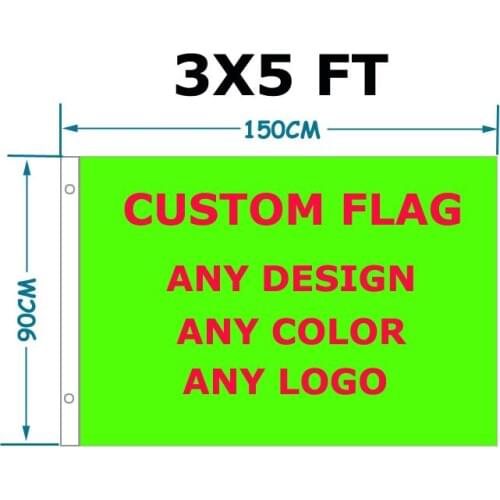 Free shipping high quality Custom Flag 90 x 150 cm Polyester Customize Flags And Banners For Sport Outdoor Star and Stripe