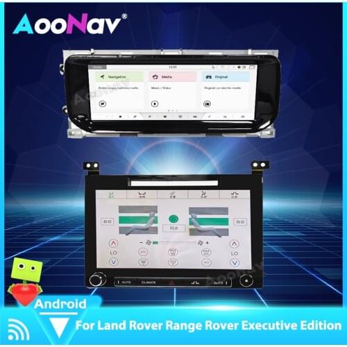 AC Panel display Two screens up and down For Land Range Rover Executive Vogue SVA L405 2013-2017 Air Touch LCD Screen Condition