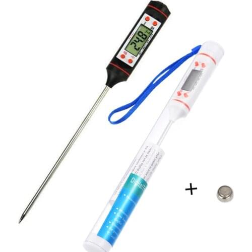 Thermometer Instrument Electronic Digital Kitchen Cooking Food Probe Meat Water Milk Meat Thermometer Wireless Kitchen BBQ Tools