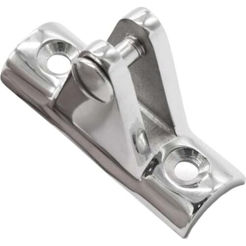 Mount Bimini Marine Boat 1pcs Deck Hinge Deck Hinge 316 Stainless Steel-Concave Base Top Fitting Hardware