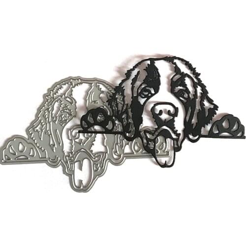 SHINECRAFTS metal cutting dies cut die mold Dog decoration Scrapbook paper craft knife mould blade punch stencils dies