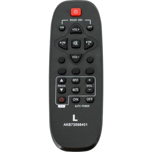 New Remote Control AKB73598401 fits for LG Soundbar NB2022A NB2030A NB2020A Sound Bar Audio System