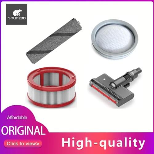 Original Shunzao Cleaner Parts HEPA Filter Sponge Filter Floor Brush for Xiomi Handheld SHUNZAO Z11/Z11 Pro Vacuum Cleaner