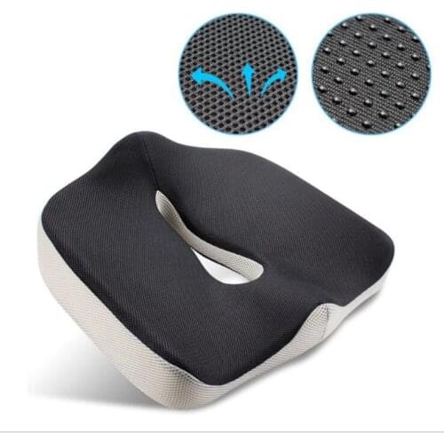 Coccyx Orthopedic Memory Foam Seat Cushion for Chair Car Office Home Bottom Seats Massage Cushion for shaping sexy buttocks