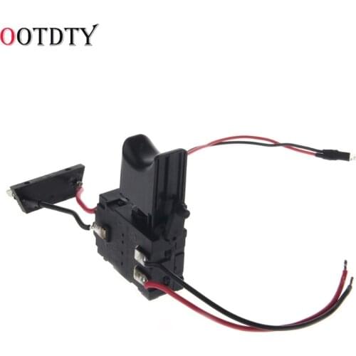 Electric Drill Dustproof Speed Control Push Button Trigger Switch DC 7.2-24V