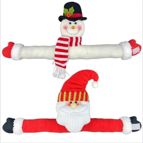 Christmas Curtain Buckle Merry Christmas Decorations For Home Santa Claus Snowman Elk Gifts Holdbacks For Window Decorations