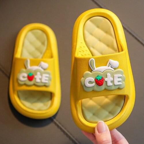 Childrens slippers summer girl Princess cartoon parent child antiskid soft bottom indoor baby bathroom bath childrens sandals