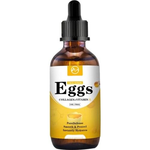 Minch Blackhead Remove Egg Face Serum Pore Minimizer Oil Control Shrink Pores Essence Face Whitening Serum Korea Skin Care Oil