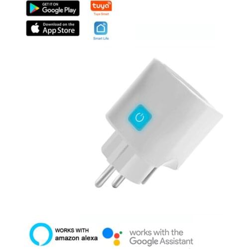 Wifi Smart Socket Smart Home Wireless Voice Remote Control Intelligent EU Plug 10A Outlet For Google Home Alexa Android/iOS