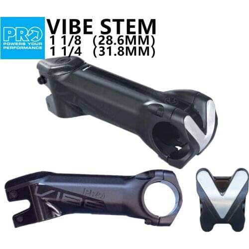 PRO Vibe Road Bike Bicycle Stem 1-1/8 28.6MM 1-1/4 31.8MM 90-120MM DI2 INTEGRATION STEM OD2