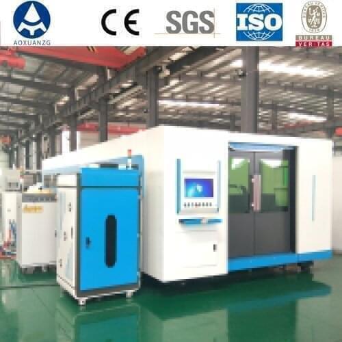 Excellent Rigidity Steel Sheet Metal Fiber Laser Cutting Machine For Stainless/Aluminum