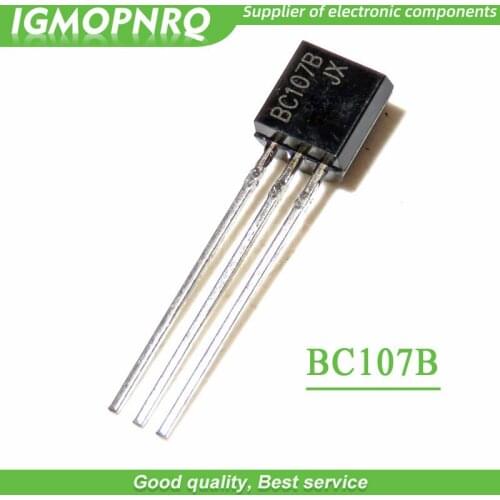 10pcs BC107 TO92 Transistor TO-92 C107 BC107B new original