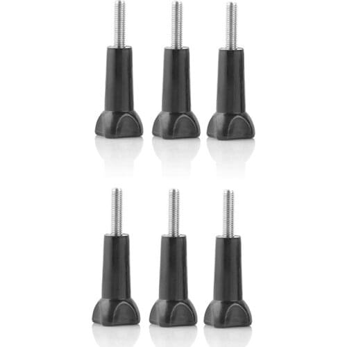 6pcs/Set Screws Thumb Knob Bolt Screw for GoPro Go Pro Hero 4 3+ 3 2 SJ4000 SJ5000 SJCAM Xiaomi Yi camera accessories