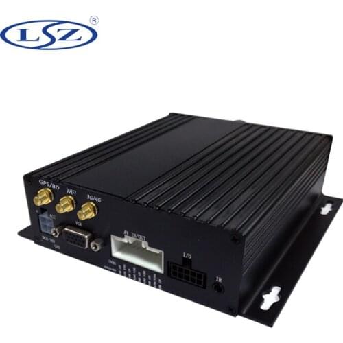AHD 1080P Dual SD Card School Bus Trailer Truck Taxi Car 4Ch Mobile DVR built in GPS 3G 4G WIFI