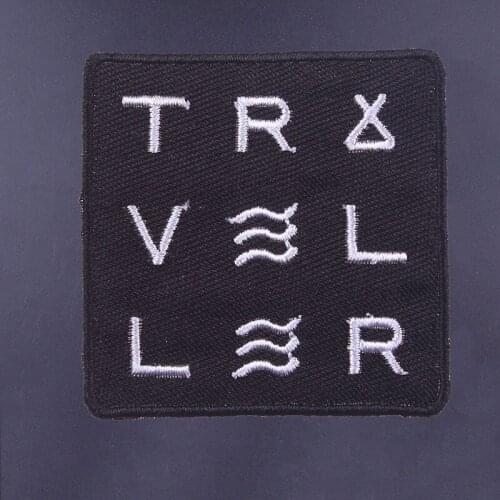 Pulaqi Diy Accessories Rock Band Punk Patch Sew Iron On Clothing Patches On Clothes Embroidered Patches For Clothing Sticker