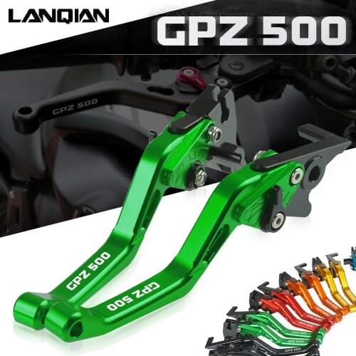 For Kawasaki GPZ500S EX500R Hight-Quality Motorcycle Aluminum Adjustment Brake Clutch levers GPZ 500S EX 500R 1990-2009 2008