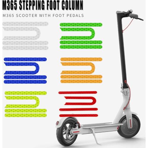 Electric Scooter Skateboard Front Rear Wheel Tire Covers Protective Shell Reflective Stickers for Xiaomi M365 Pro