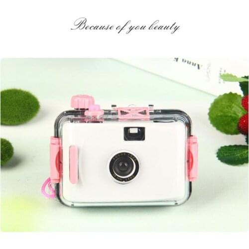 For Snorkeling/Field Triping/Underwater Retro Waterproof Shockproof Point And Shoot Camera Childrens Non-disposable Film Camera