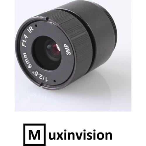 1/2.5'' 3MP 6mm CS Fixed Camera Lens for CCTV Video Security Camera