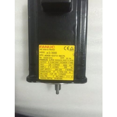 USED 100% TESTED AC SERVO MOTOR A06B-0373-B075