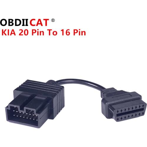 Female Adapter Connector Cable 20 pin To 16 pin For KI--A 20Pin to 16Pin OBD 2 20 Pin to 16pin Diagnostic Tool Female Connector