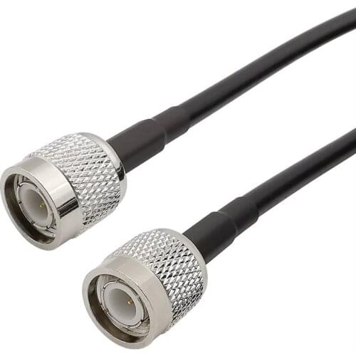 TNC Male to TNC Male RG58 Coax Cable for Trimble Topcon Leica Sokkia GNSS RTK Survey Vehicle Marine Boat GPS Navigation Receiver