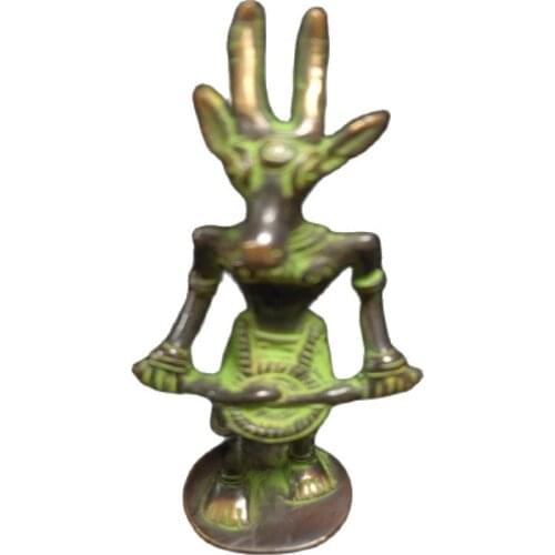 China Antique Bronze Dragon King decoration collection