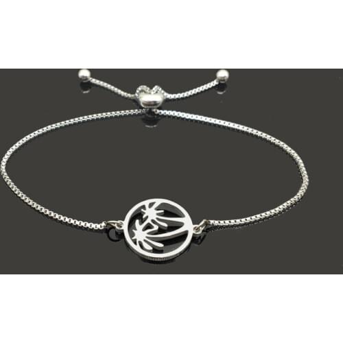 Coconut Tree Bracelets For Women Travel Jewellery Adjustable Chain Friendship Sister Gifts Bracelet