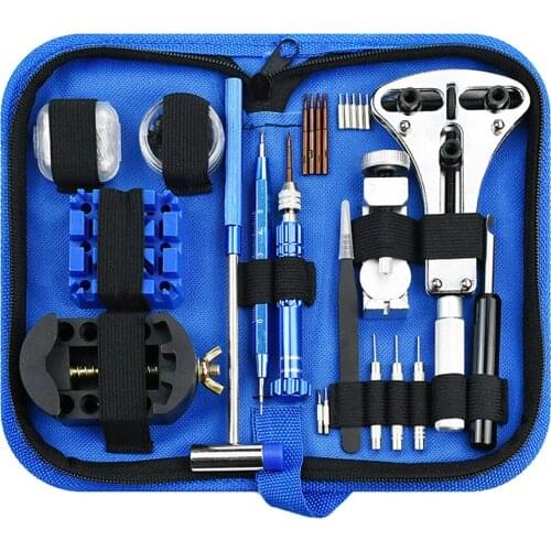 188pcs Watch Repair Tools Set Watch Band Bracelet Remover Back Cover Opener Watch Strap Adjuster Repair Maintenance Tools Kit