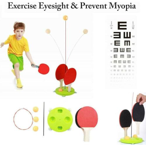 Table Tennis Ping Pong Training Robot Fixed Rapid Rebound Trainer Equipment Toys Ping Pong Trainer Mackine