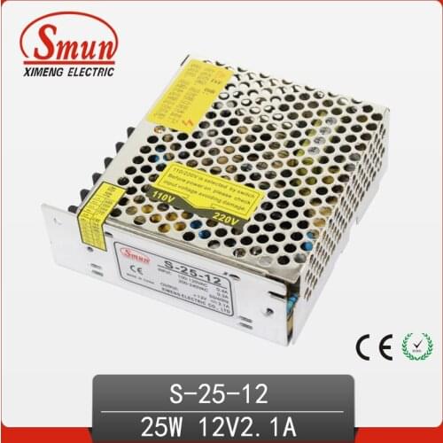 NEW 12V 2.1A 25W Switching Power Supply 110V/220V AC to DC 12V Adapter For LED Strip Light