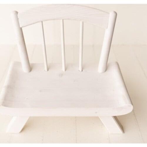 D0AF Newborn Photography Props Wooden Chair Multifunctional Furniture for Infant Photo Shooting Fotografia Posing Accessories