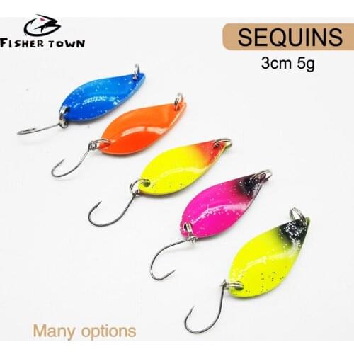 Spinnerbait 3cm 5g spoon lure fishing wobblers carp fishing accessories iscas artificiais para pesca leurre peche fish