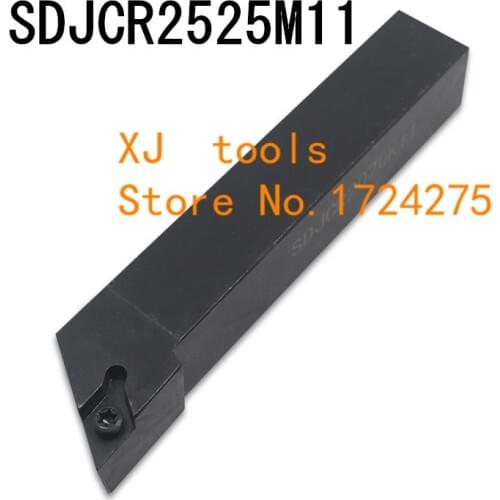 SDJCR2525M11/ SDJCL2525M11 Metal Lathe Cutting Tools Lathe Machine CNC Turning Tools External Turning Tool Holder S-Type SDJCR/L