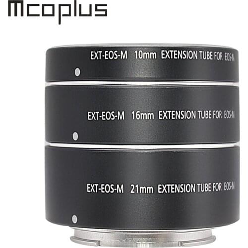 Mcoplus Auto Focus Macro Extension Tube Ring for Canon EOS EF-M Monut M6 M2 M3 M5 M50 M100 M200 Camera